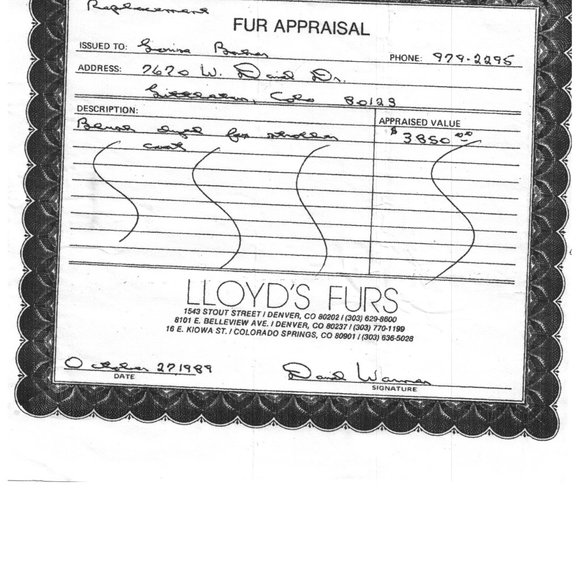 Gorgeous Blush Fox Fur Stroller Coat - Picture 7 of 7